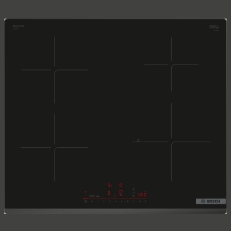 Bosch | Hob | PIE63KHC1Z | Induction | Number of burners/cooking zones 4 | Touch | Timer | Black