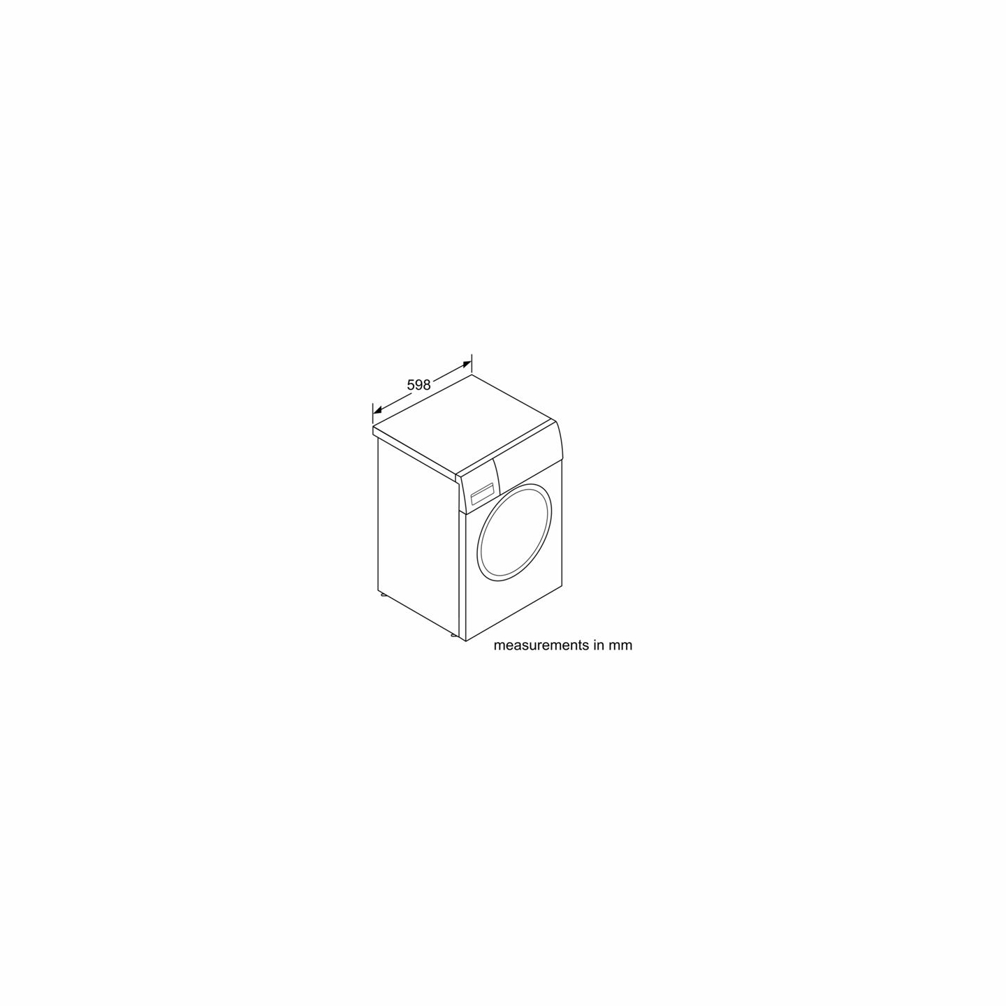 Bosch | Washing Machine | WGG244ZMSN | Energy efficiency class A | Front loading | Washing capacity 9 kg | 1400 RPM | Depth 59 c