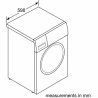 Bosch | Washing Machine | WGG244ZMSN | Energy efficiency class A | Front loading | Washing capacity 9 kg | 1400 RPM | Depth 59 c