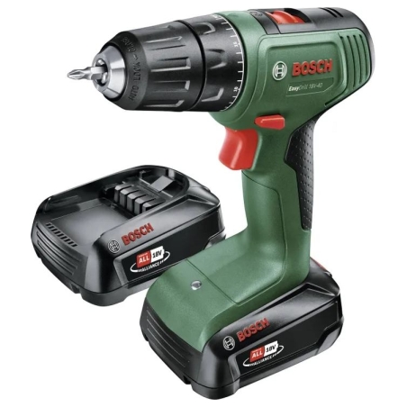Bosch | Cordless Drill Driver EasyDrill 18V-40, 2 x 2.0 Ah