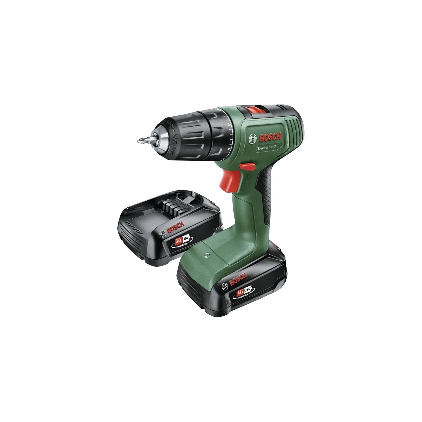 Bosch | Cordless Drill Driver EasyDrill 18V-40, 2 x 2.0 Ah