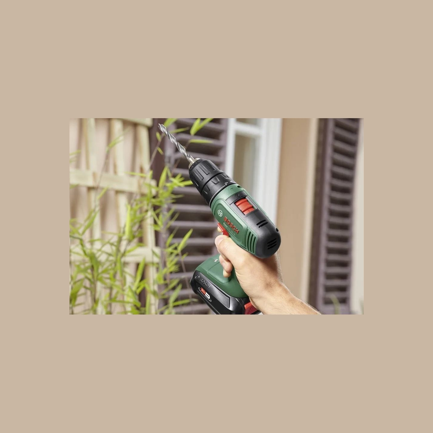 Bosch | Cordless Drill Driver EasyDrill 18V-40, 2 x 2.0 Ah
