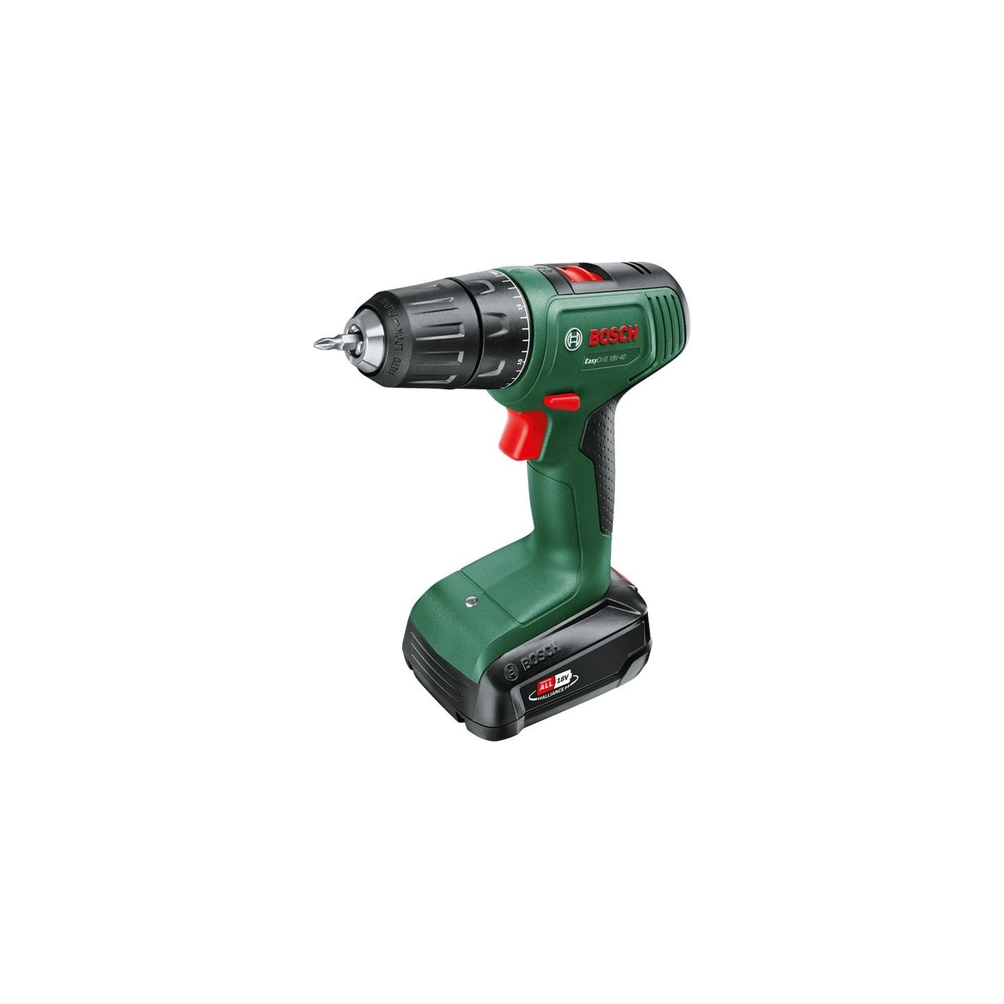Bosch | Cordless Drill Driver EasyDrill 18V-40, 2 x 2.0 Ah