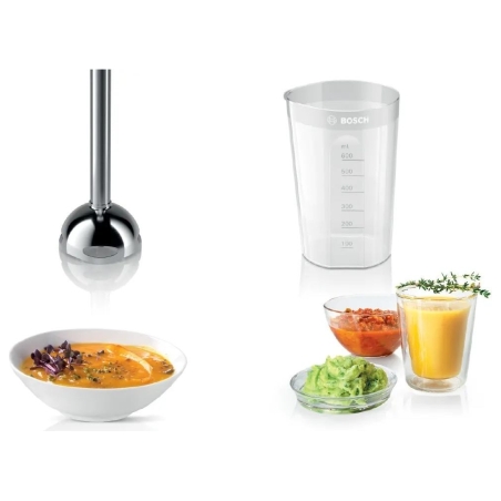 Bosch | Hand Blender | MSM2610B CleverMixx | Hand Blender | 600 W | Number of speeds 1 | Black/Grey