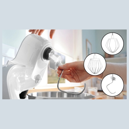 Bosch | Kitchen Machine | MUM58200 | 1000 W | Number of speeds 7 | Bowl capacity 3.9 L | White