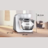 Bosch | Kitchen Machine | MUM58200 | 1000 W | Number of speeds 7 | Bowl capacity 3.9 L | White