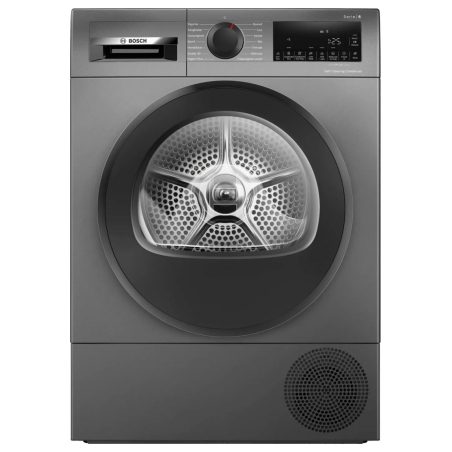 Bosch Dryer Machine with Heat Pump | WQG245DXSN | Energy efficiency class Class C | Front loading | 9 kg | Condensation | LCD | 