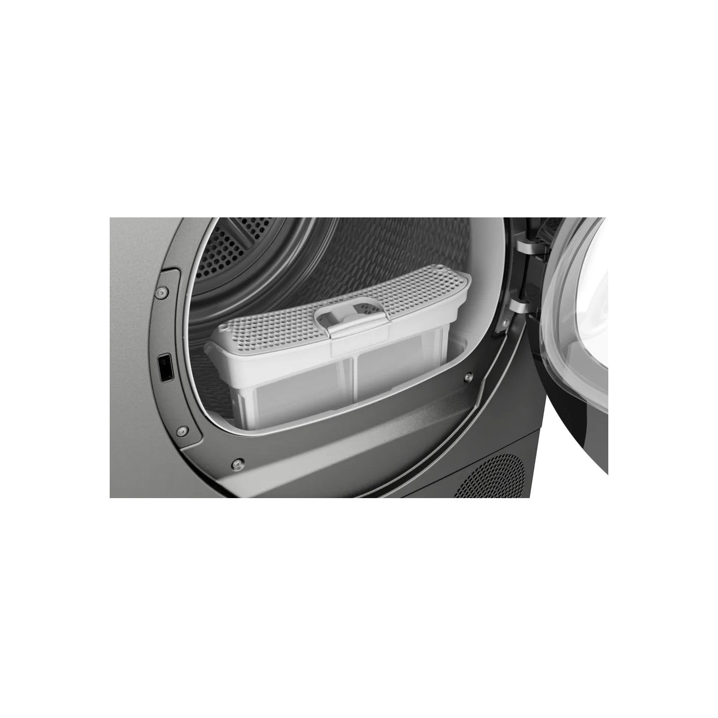 Bosch Dryer Machine with Heat Pump | WQG245DXSN | Energy efficiency class Class C | Front loading | 9 kg | Condensation | LCD | 