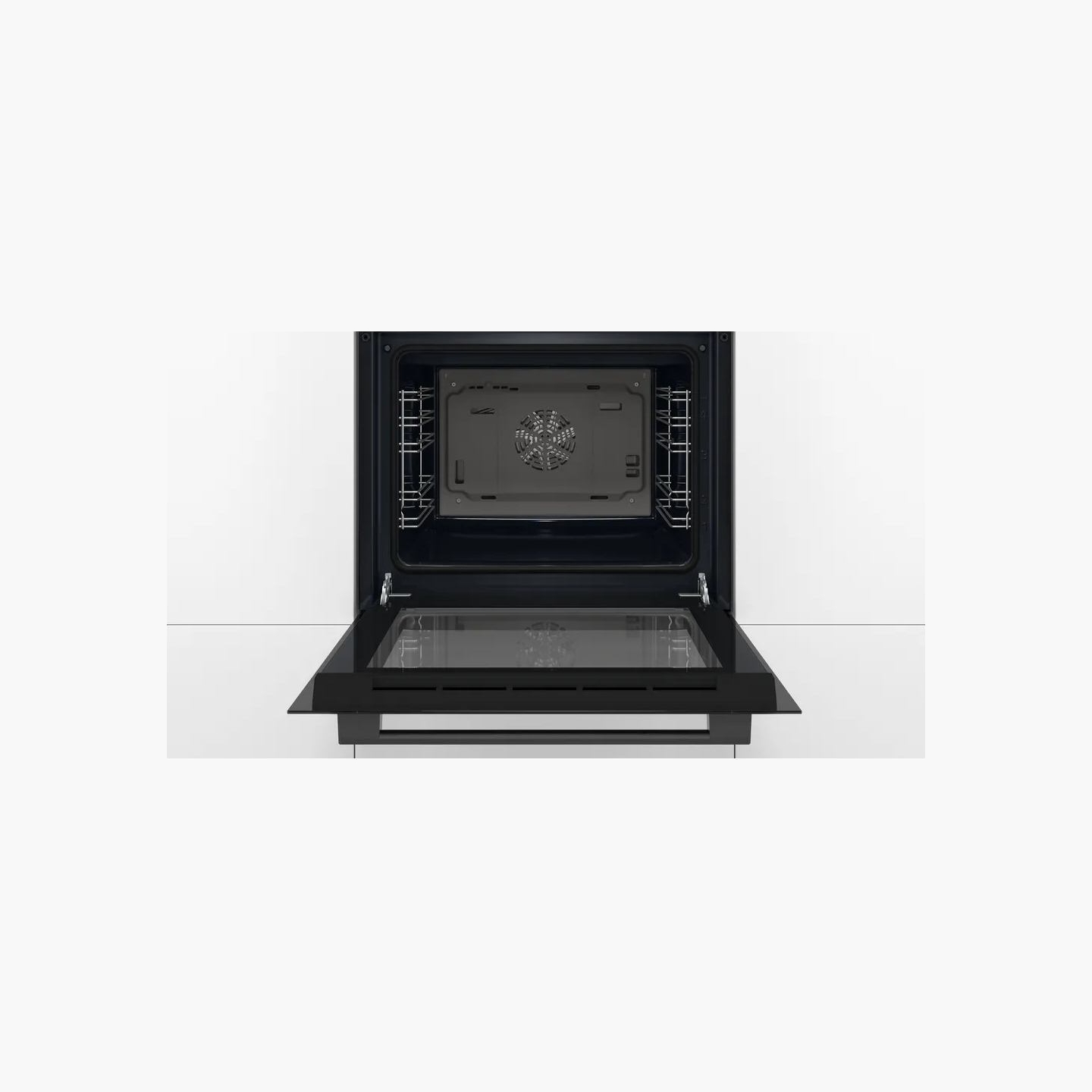 Bosch Oven | HBF133BA1 | 66 L | Electric | EcoClean | Knobs | Height 59.5 cm | Width 59.4 cm | Black