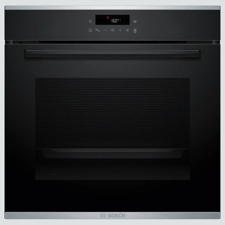 Bosch Oven | HBA272BB3 | 71 L | Electric | Pyrolysis/Hydrolytic | Touch control | Height 59.5 cm | Width 59.4 cm | Black