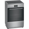Bosch | Cooker | HKR39A250U | Hob type Vitroceramic | Oven type Electric | Stainless steel | Width 60 cm | Electronic ignition |