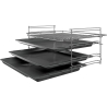 Bosch | Cooker | HKR39A250U | Hob type Vitroceramic | Oven type Electric | Stainless steel | Width 60 cm | Electronic ignition |
