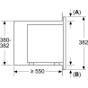 Bosch | Microwave Oven | BFL623MS3 | Built-in | 800 W | 20 L | Stainless steel