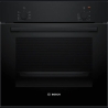Bosch Oven | HBF010BA1 | 66 L | Electric | Manual | Knobs | Height 59.5 cm | Width 59.4 cm | Black