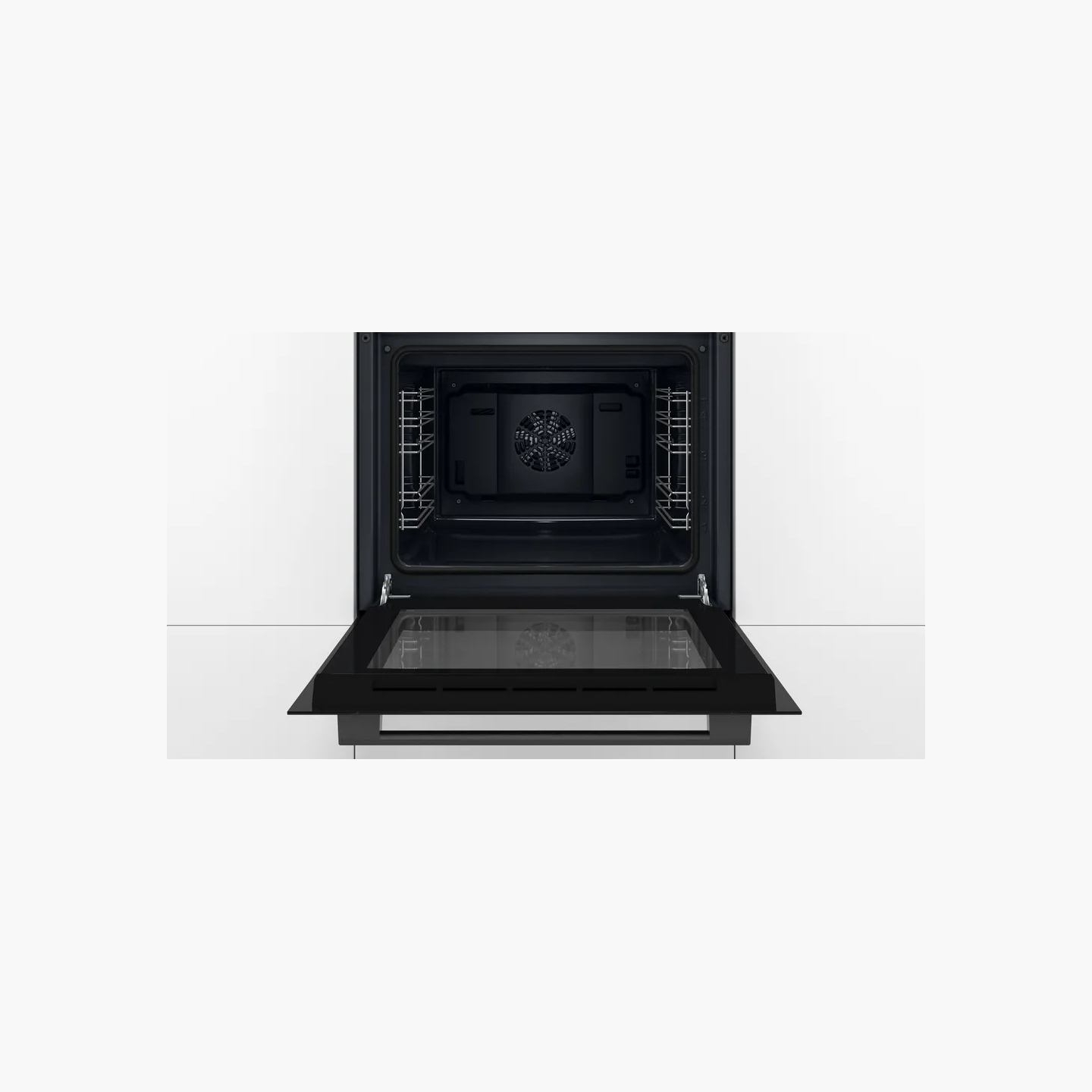 Bosch Oven | HBF010BA1 | 66 L | Electric | Manual | Knobs | Height 59.5 cm | Width 59.4 cm | Black