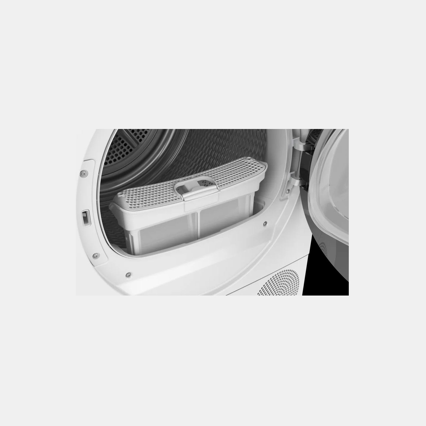 Bosch Dryer WTH85V0MSN, 8kg, Energy class E, Heat Pump, White / WTH85V0MSN