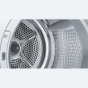 Bosch Dryer WTH85V0MSN, 8kg, Energy class E, Heat Pump, White / WTH85V0MSN