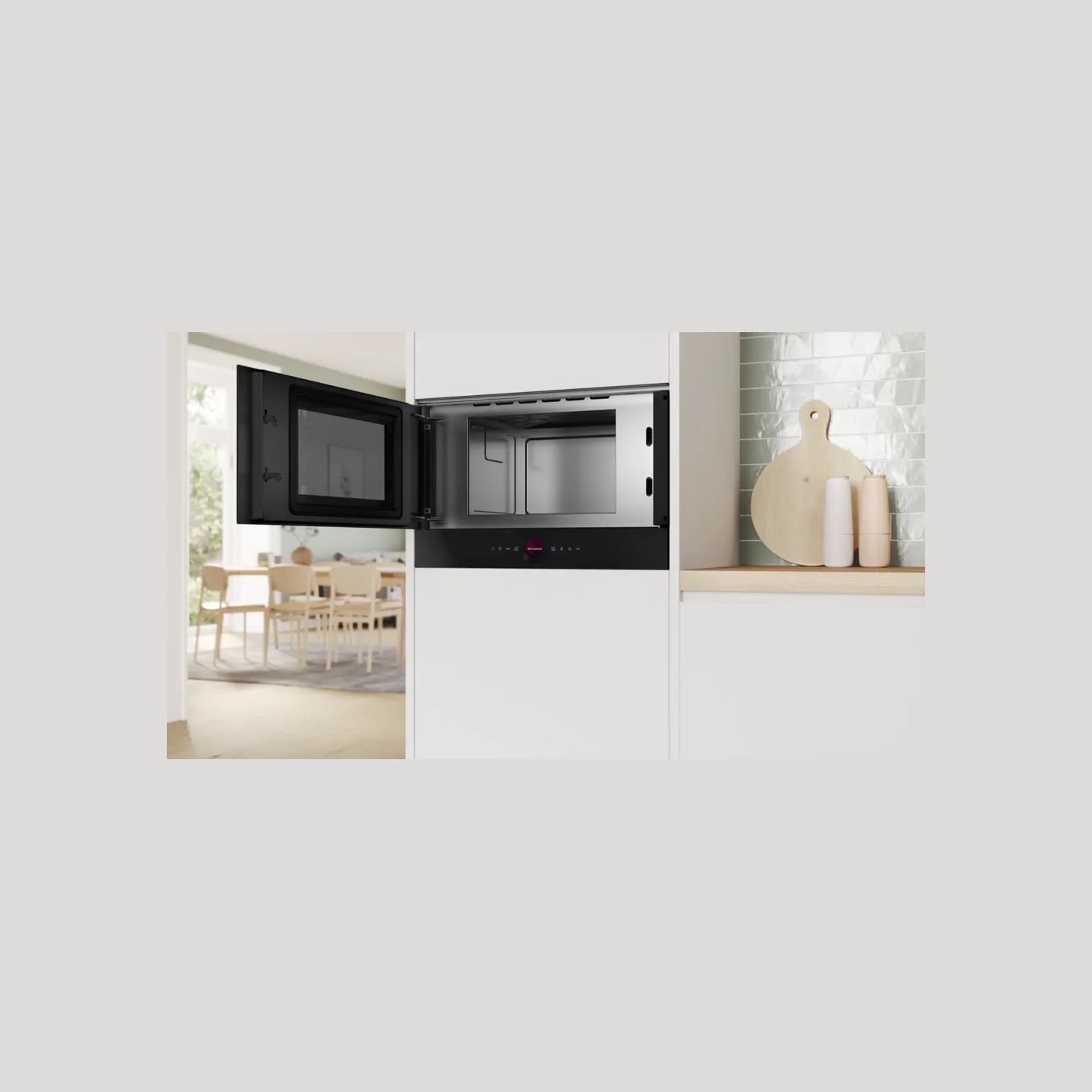 Bosch | Microwave Oven | BFL7221B1 | Built-in | 900 W | 21 L | Black
