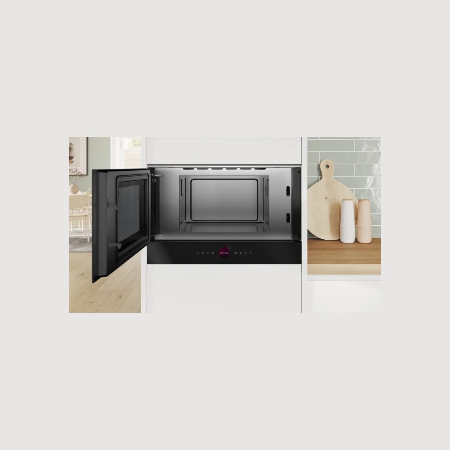 Bosch | Microwave Oven | BFL7221B1 | Built-in | 900 W | 21 L | Black