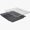 Bosch Oven | HBA572BB4 | 71 L | Electric | Pyrolytic/Hydrolytic | Touch | Height 59.5 cm | Width 59.4 cm | Black