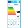 Bosch DWB65CC60 | Hood | Wall mounted | Energy efficiency class B | Width 59.8 cm | Mechanical | 594 m³/h | Matte black | LED