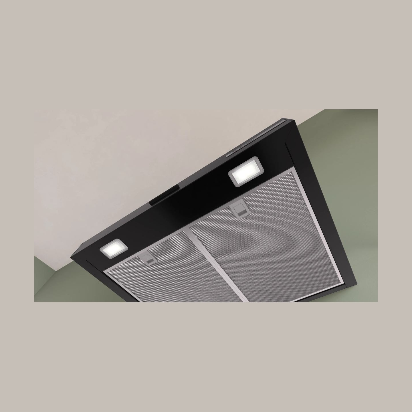 Bosch DWB65CC60 | Hood | Wall mounted | Energy efficiency class B | Width 59.8 cm | Mechanical | 594 m³/h | Matte black | LED
