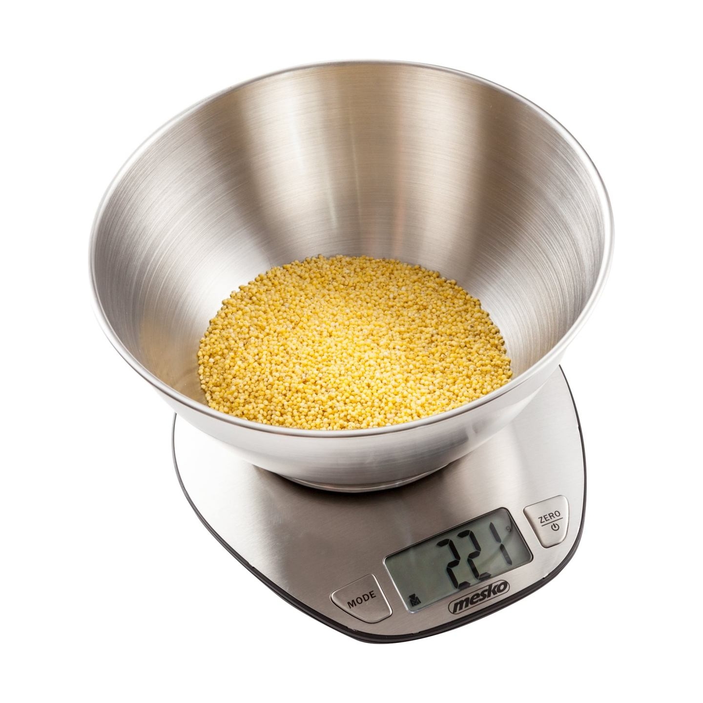 Mesko | Kitchen Scale | MS 3152 | Maximum weight (capacity) 5 kg | Graduation 1 g | Display type LCD | Stainless steel