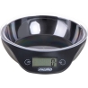 Mesko | Kitchen scale with a bowl | MS 3164 | Maximum weight (capacity) 5 kg | Graduation 1 g | Display type LCD | Black