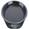 Mesko | Kitchen scale with a bowl | MS 3164 | Maximum weight (capacity) 5 kg | Graduation 1 g | Display type LCD | Black