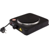 Mesko | Hob | MS 6508 | Number of burners/cooking zones 1 | Rotary | Black | Electric