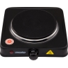 Mesko | Hob | MS 6508 | Number of burners/cooking zones 1 | Rotary | Black | Electric
