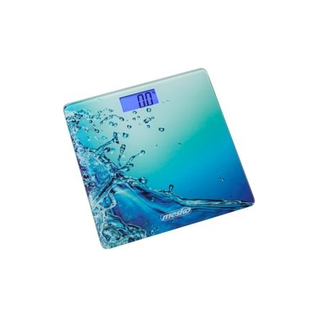 Mesko | Bathroom scales | MS 8156 | Maximum weight (capacity) 150 kg | Accuracy 100 g | Blue