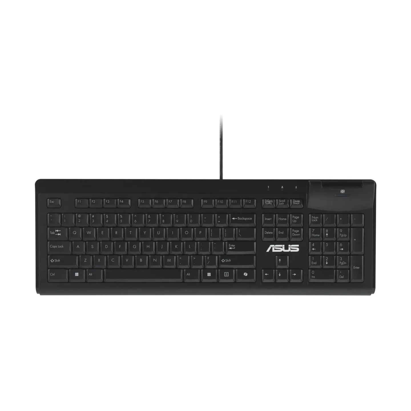 Asus KU100 | Smart Card Keyboard | Wired | US | Black