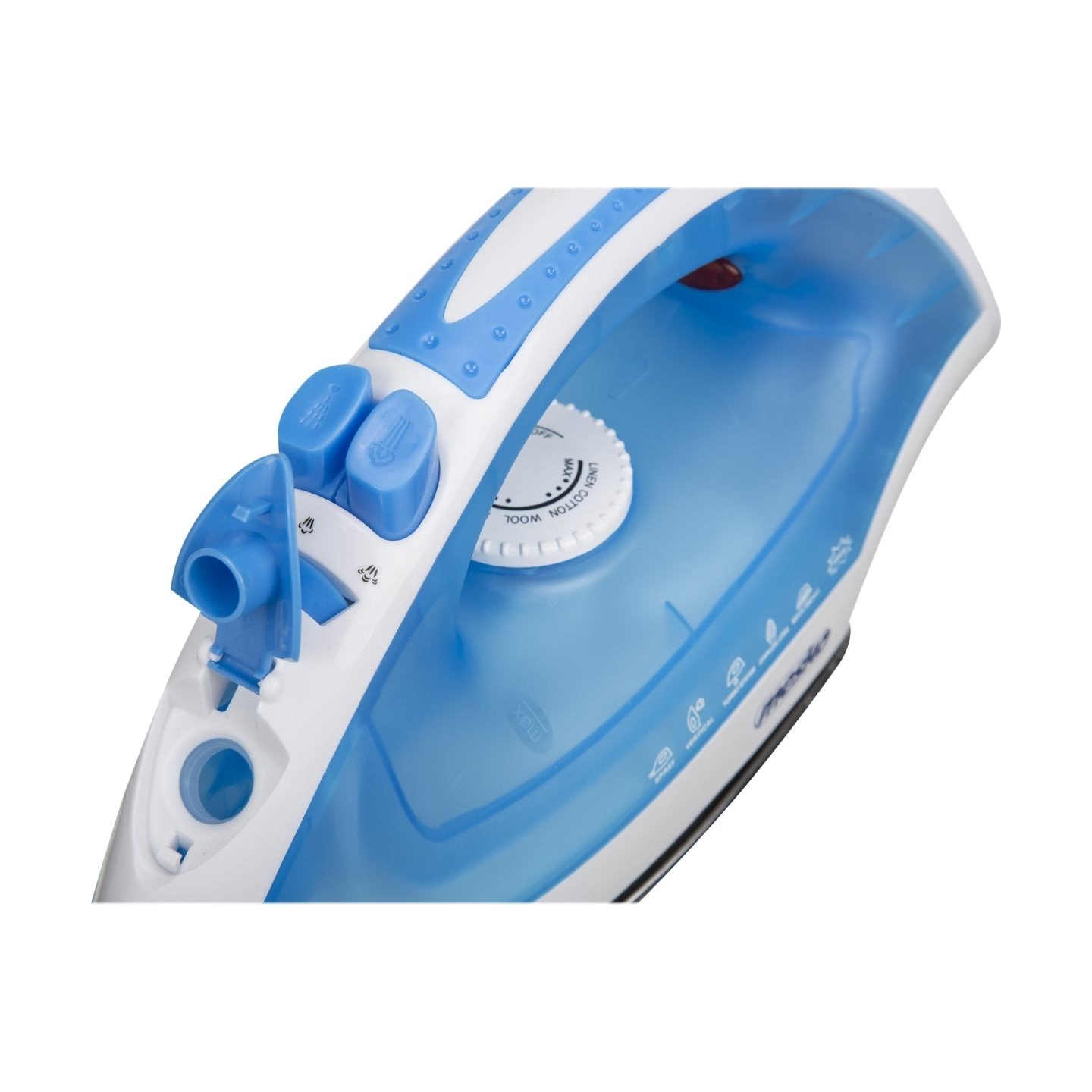 Mesko Iron | Mesko | MS 5023 | With cord | 2200 W | Blue/White
