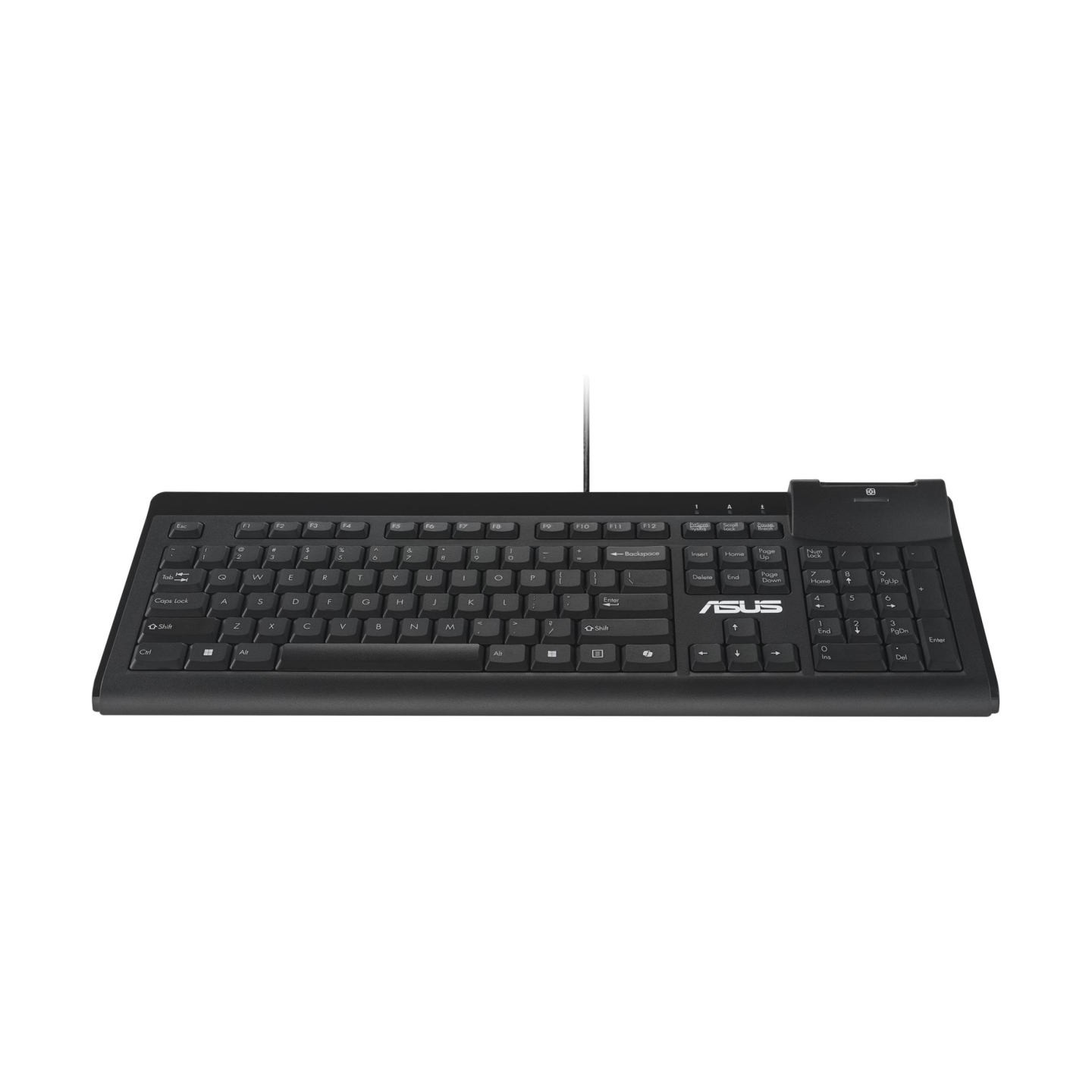 Asus KU100 | Smart Card Keyboard | Wired | US | Black
