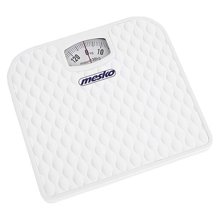 Mesko | Scale | MS 8160 | Mechanical | Maximum weight (capacity) 130 kg | Accuracy 1000 g | White