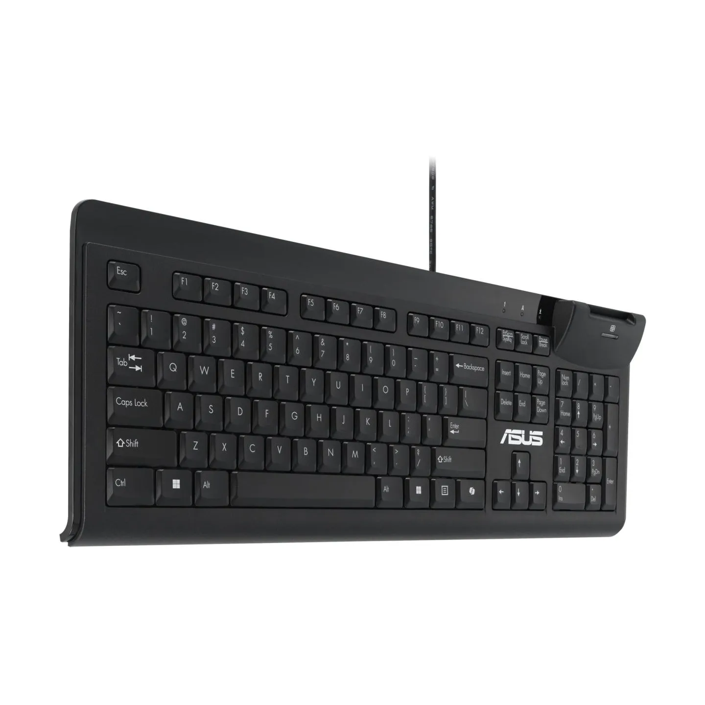 Asus KU100 | Smart Card Keyboard | Wired | US | Black
