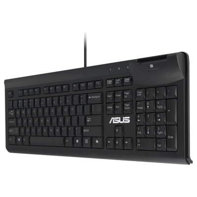 Asus KU100 | Smart Card Keyboard | Wired | US | Black