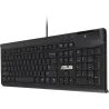 Asus KU100 | Smart Card Keyboard | Wired | US | Black