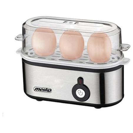 Mesko | Egg boiler | MS 4485 | Stainless steel | 210 W | Functions For 3 eggs