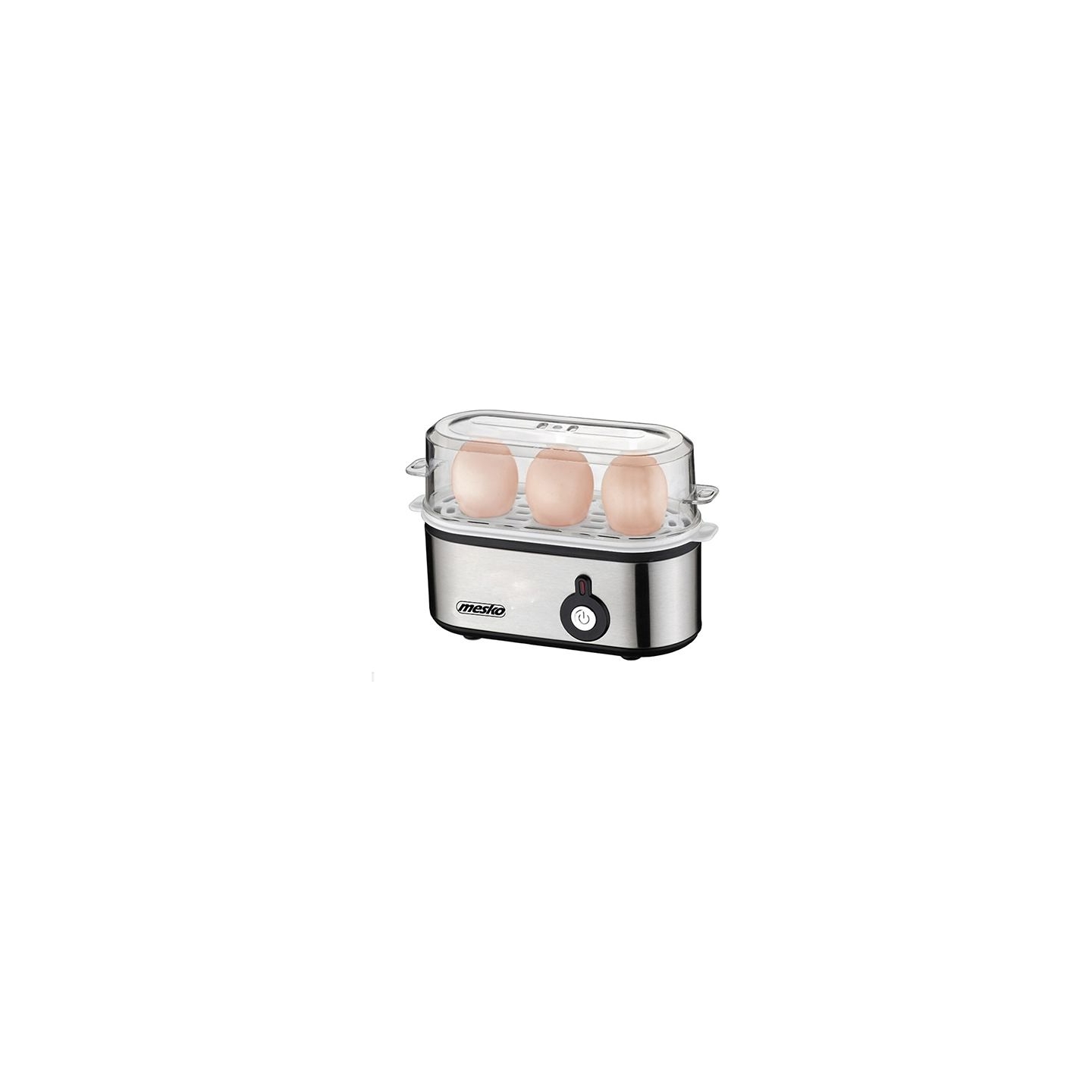Mesko | Egg boiler | MS 4485 | Stainless steel | 210 W | Functions For 3 eggs