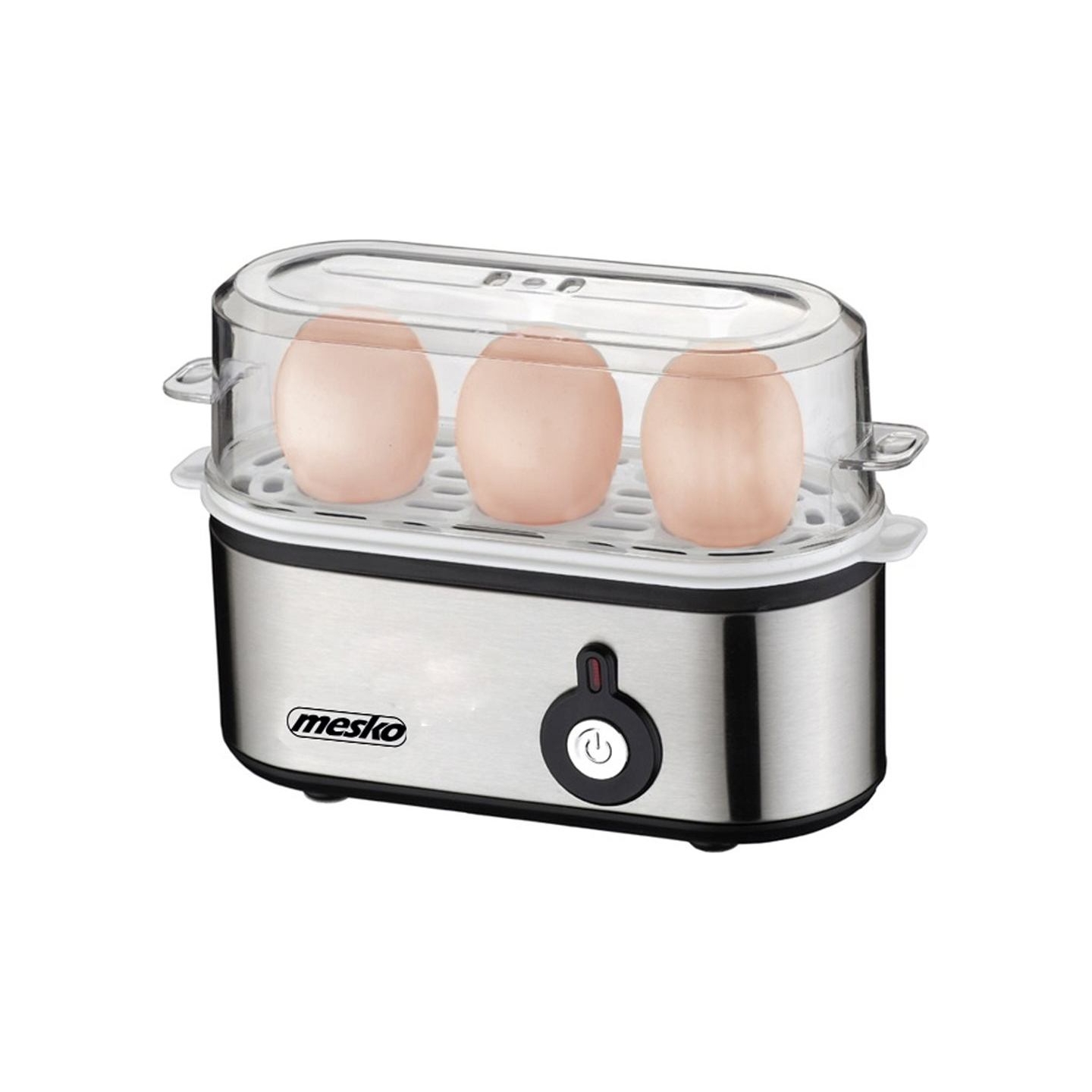 Mesko | Egg boiler | MS 4485 | Stainless steel | 210 W | Functions For 3 eggs