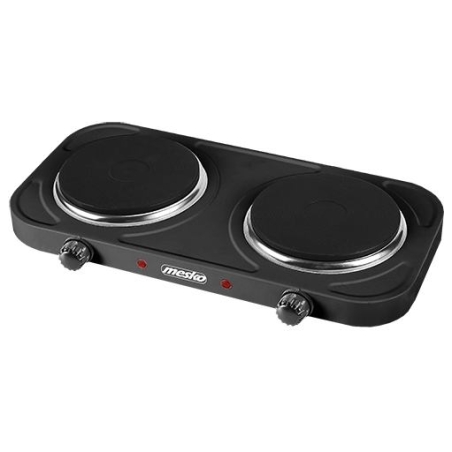 Mesko | Electric stove | MS 6509 | Number of burners/cooking zones 2 | Black | Electric