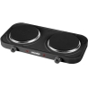 Mesko | Electric stove | MS 6509 | Number of burners/cooking zones 2 | Black | Electric