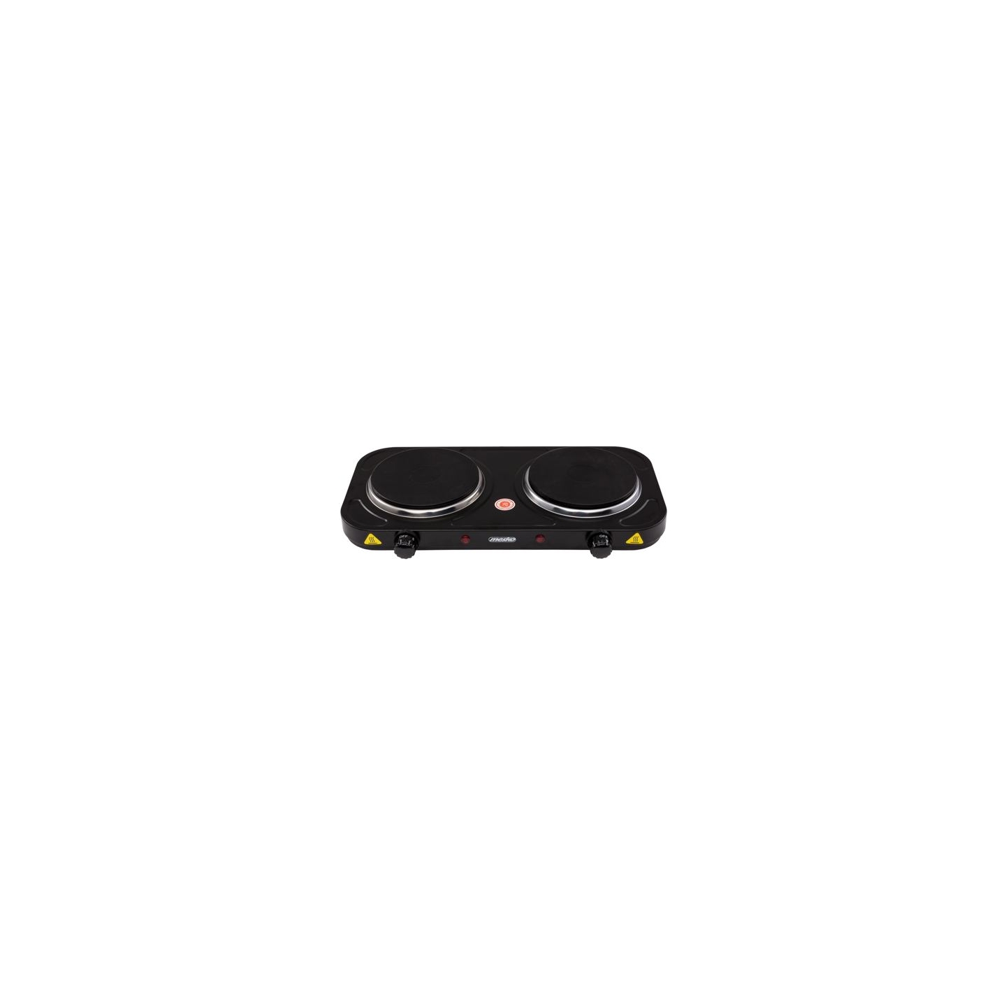 Mesko | Electric stove | MS 6509 | Number of burners/cooking zones 2 | Black | Electric