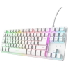 Trust KEYBOARD USB GXT 833W THADO/TKL ENG WHITE 25894 TRUST