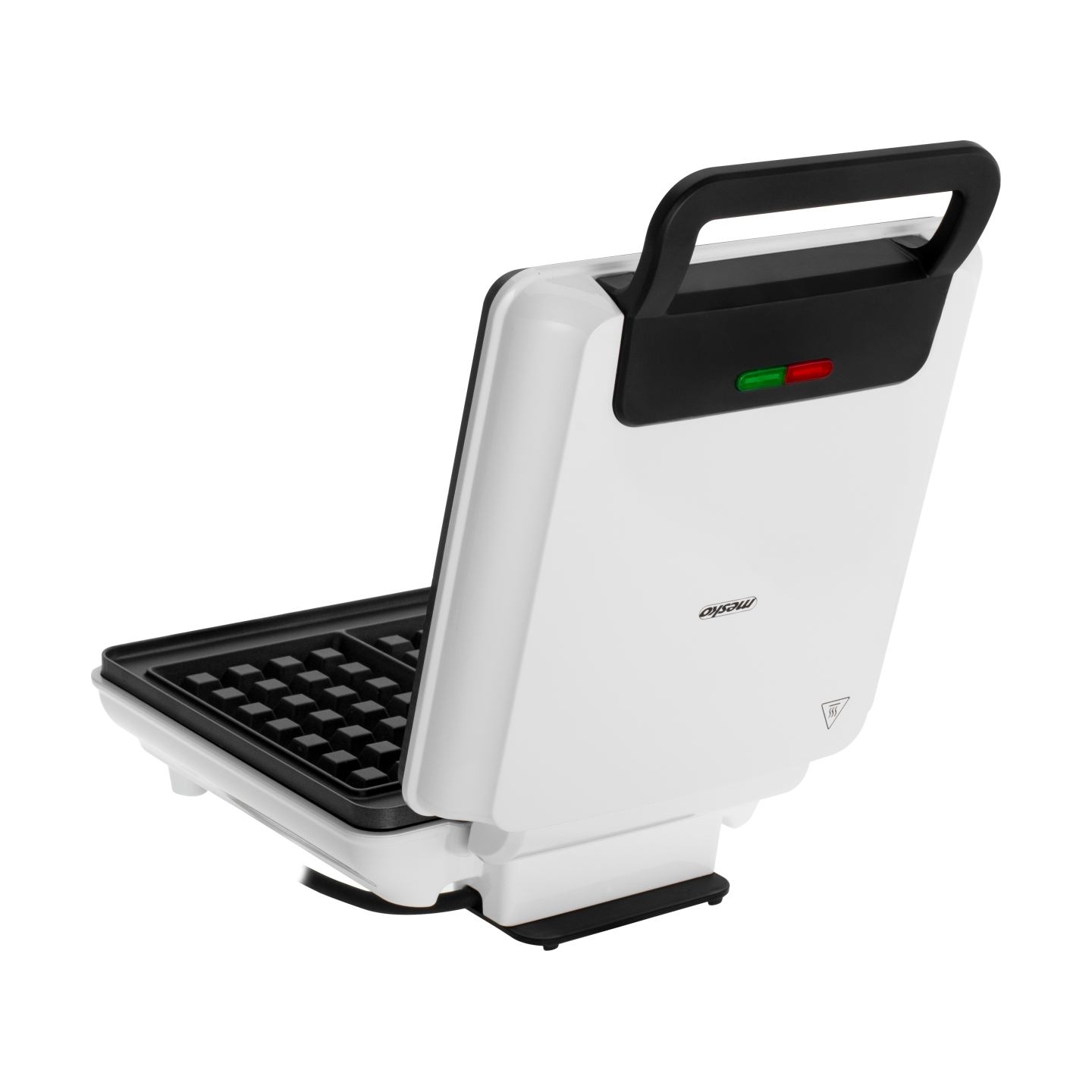 Mesko Waffle Maker | MS 3091 | 1800 W | Number of pastry 2 | Belgium | White