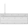 Trust KEYBOARD USB GXT 833W THADO/TKL ENG WHITE 25894 TRUST