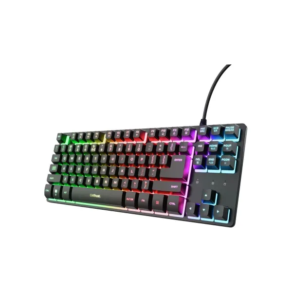 Trust KEYBOARD USB GXT833 THADO TKL/ENG BLACK 25886 TRUST