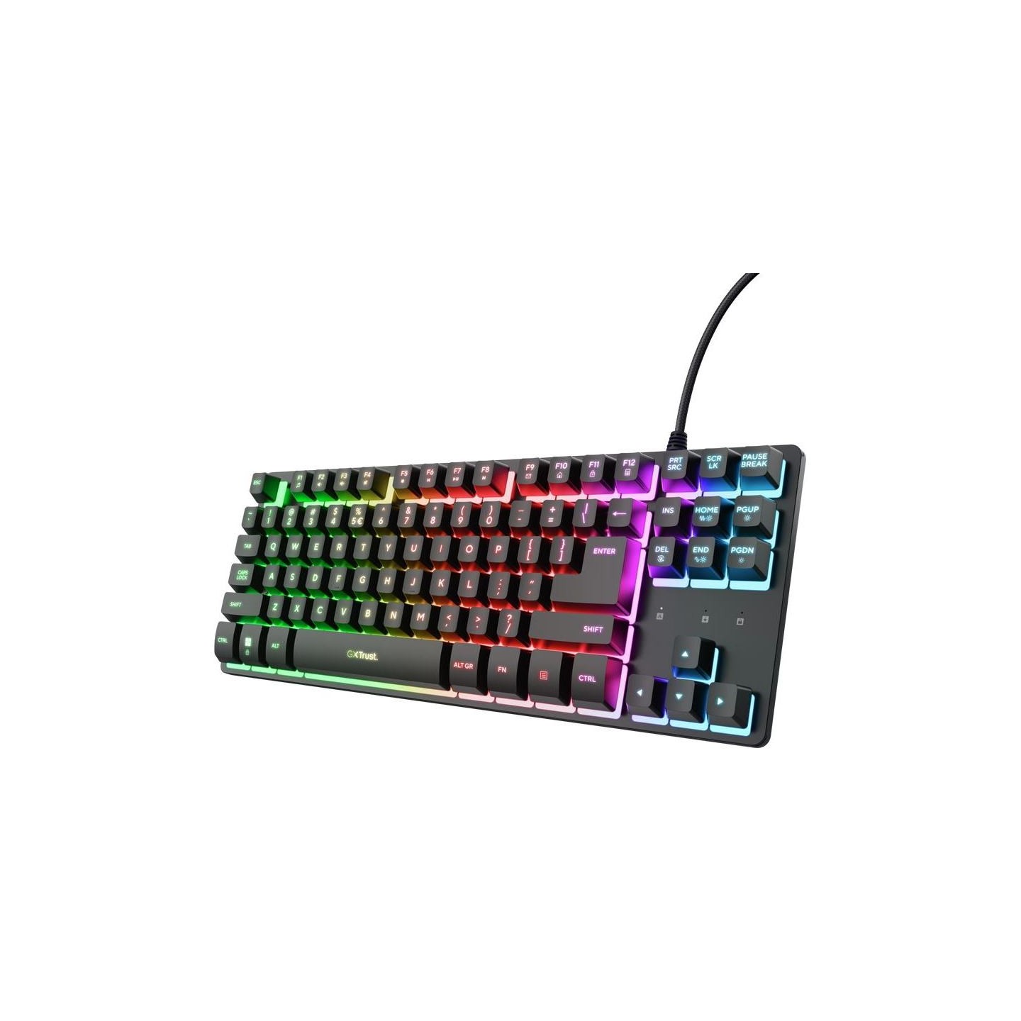 Trust KEYBOARD USB GXT833 THADO TKL/ENG BLACK 25886 TRUST